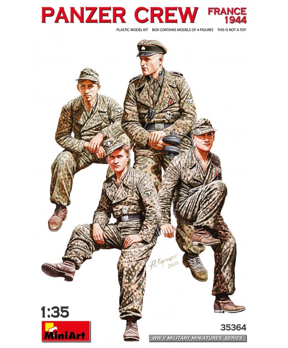 MiniArt PANZER CREW. FRANCE 1944 1/35