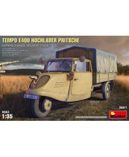 MiniArt TEMPO E400 HOCHLADER PRITSCHE. GERMAN 3-WHEEL DELIVERY TRUCK 1/35