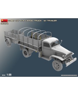 MiniArt G7107 1,5T 4X4 CARGO TRUCK WITH TRAILER 1/35