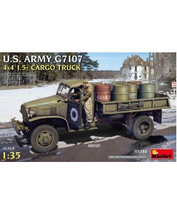 MiniArt modelis U.S.Army G7107 4X4 1.5t cargo truck 1/35