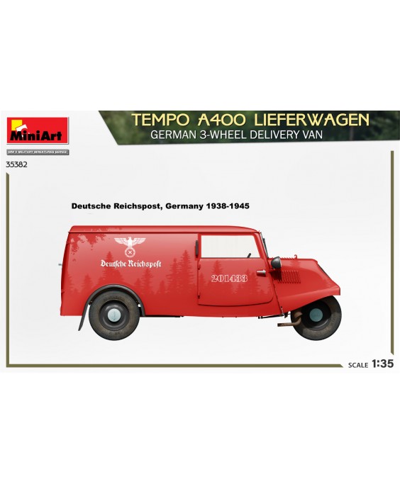 MiniArt modelis Tempo A400 Lieferwagen 1/35