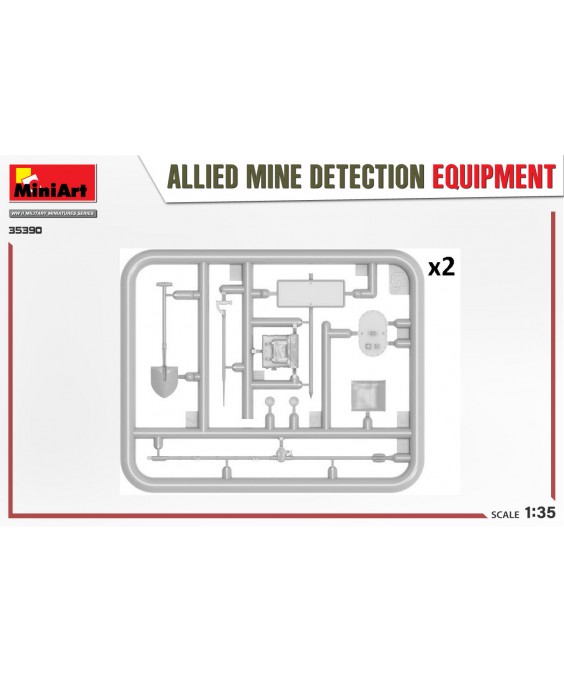 MiniArt Allied mine detection equipment 1/35
