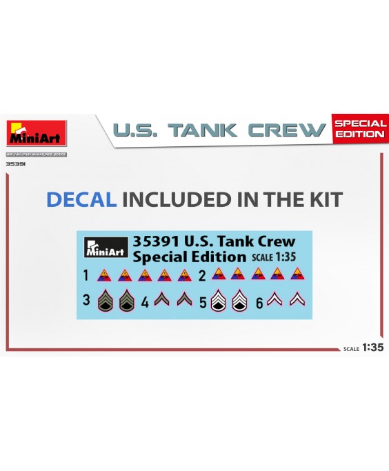 MiniArt U.S. TANK CREW. SPECIAL EDITION 1/35 MiniArt U.S. TANK CREW. SPECIAL EDITION 1/35