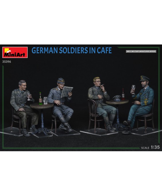 MiniArt GERMAN SOLDIERS IN CAFE 1/35
