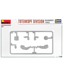 MiniArt Totenkopf Division. Kharkov 1943. Resin Heads 1/35