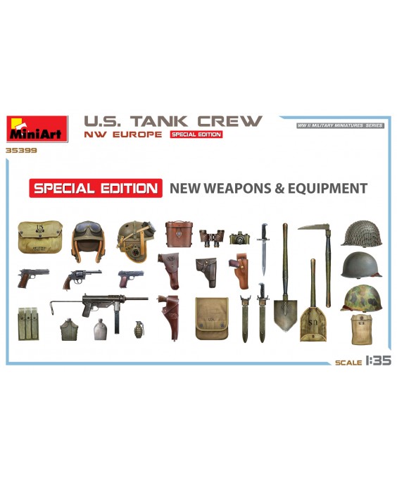 MiniArt U.S. TANK CREW NW EUROPE 1/35
