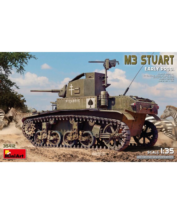 MiniArt M3 STUART EARLY PROD. 1/35