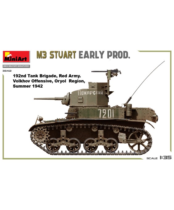 MiniArt M3 STUART EARLY PROD. 1/35