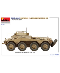 MiniArt Sd.Kfz.234/1 Schwerer Panzerspähwagen (2 cm). Late Mod 1/35