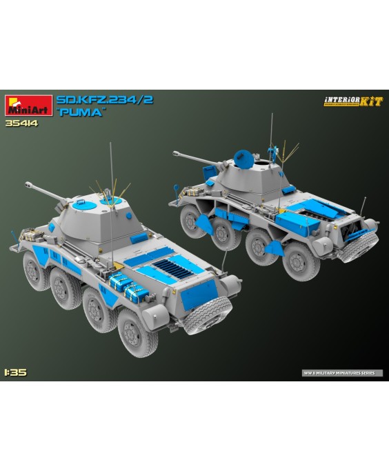 MiniArt Sd.Kfz. 234/2 PUMA 1/35