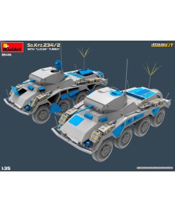 MiniArt Sd.Kfz.234/2 WITH “LUCHS” TURRET 1/35