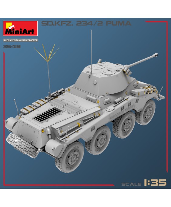 MiniArt SD.KFZ.234/2 PUMA 1/35