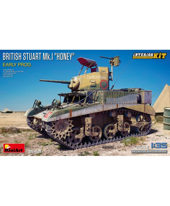 MiniArt BRITISH STUART MK.I “HONEY” EARLY PROD 1/35