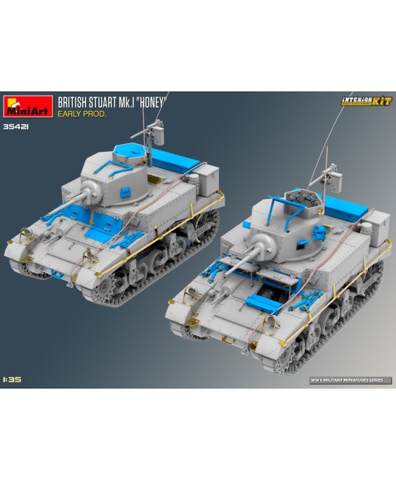 MiniArt BRITISH STUART MK.I “HONEY” EARLY PROD 1/35