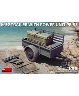 MiniArt K-52 TRAILER w/POWER UNIT PE-95 1/35