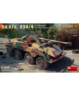 MiniArt modelis Sd.Kfz. 234/4 SCHWERER PANZERSPÄHWAGEN 7,5 cm. 1/35