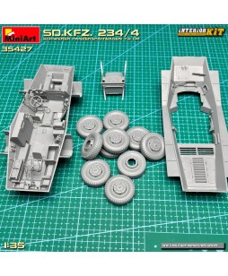 MiniArt modelis Sd.Kfz. 234/4 SCHWERER PANZERSPÄHWAGEN 7,5 cm. 1/35