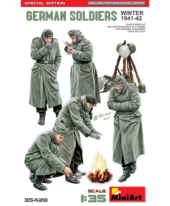 MiniArt GERMAN SOLDIERS. WINTER 1941-42. 1/35