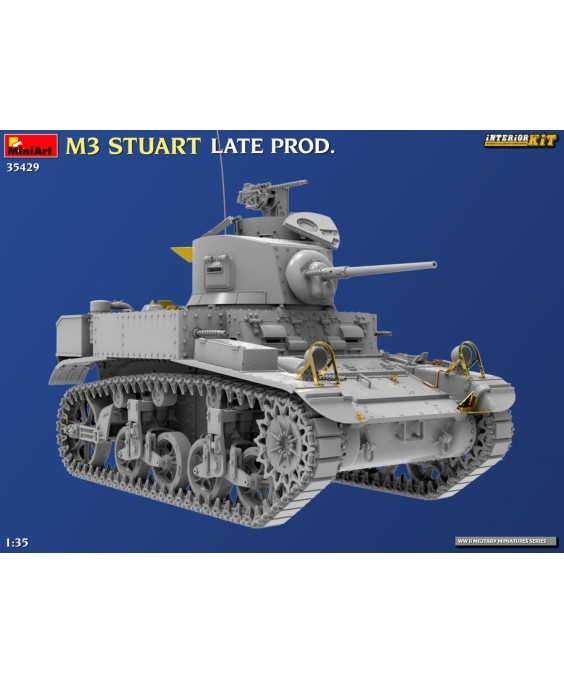 MiniArt M3 STUART LATE PROD. INTERIOR KIT 1/35 MiniArt M3 STUART LATE PROD. INTERIOR KIT 1/35