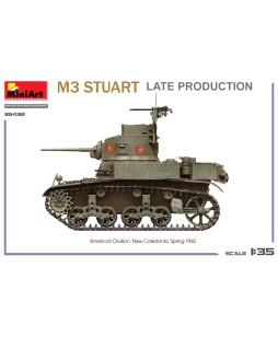MiniArt M3 STUART LIGHT TANK. LATE PROD 1/35