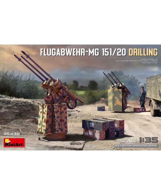 MiniArt FLUGABWEHR-MG 151/20 DRILLING 1/35