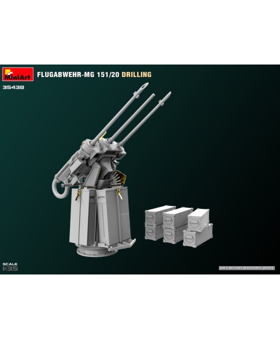 MiniArt FLUGABWEHR-MG 151/20 DRILLING 1/35