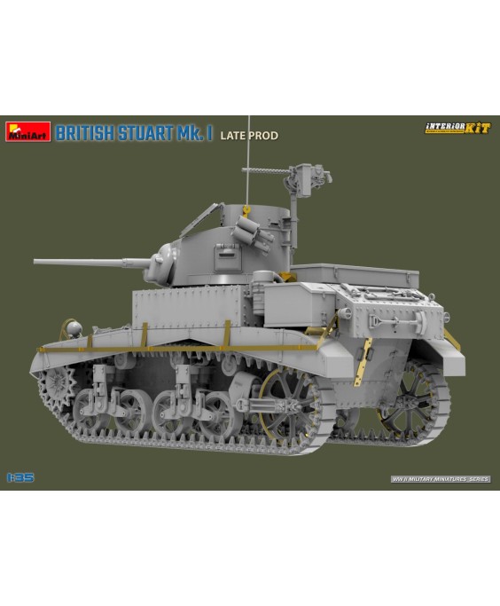 MiniArt BRITISH STUART Mk. I LATE PROD. INTERIOR KIT 1/35