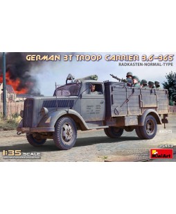 MiniArt GERMAN 3T TROOP CARRIER 3,6-36S RADKASTEN-NORMAL-TYPE 1/35