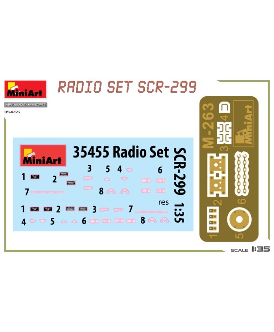MiniArt U.S. RADIO SET SCR-299 1/35