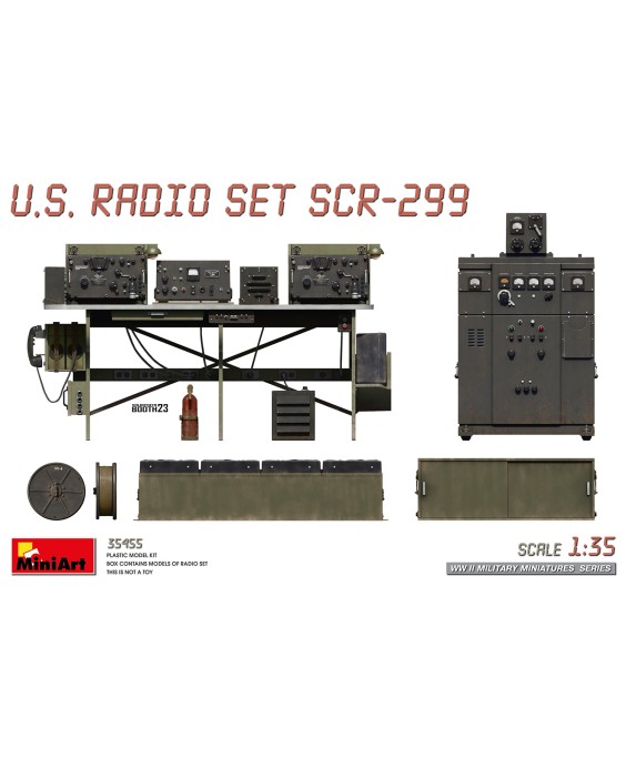 MiniArt U.S. RADIO SET SCR-299 1/35