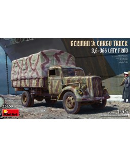 MiniArt GERMAN 3t CARGO TRUCK 3.6-36S LATE PROD 1/35