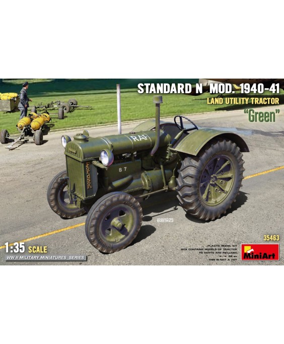 MiniArt LAND UTILITY TRACTOR STANDARD N “Green” Mod. 1940-41 1/35