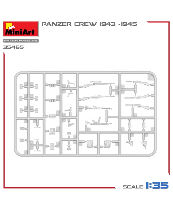 MiniArt PANZER CREW 1943-1945 1/35