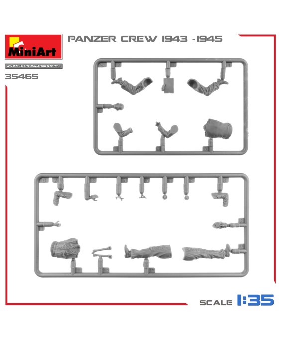 MiniArt PANZER CREW 1943-1945 1/35