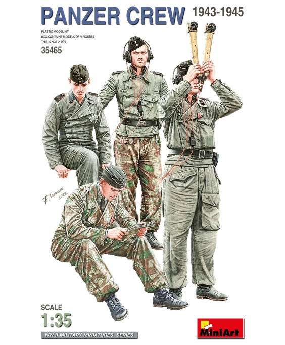 MiniArt PANZER CREW 1943-1945 1/35