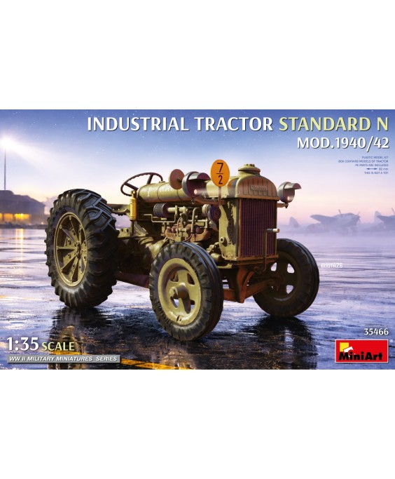 MiniArt STANDARD N INDUSTRIAL TRACTOR. MOD.1940/42 1/35