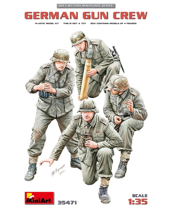 MiniArt GERMAN GUN CREW 1/35