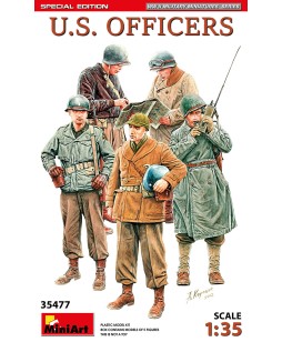 MiniArt U.S. OFFICERS. SPECIAL EDITION 1/35
