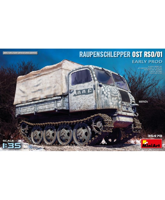 MiniArt RAUPENSCHLEPPER OST RSO/01. EARLY PROD 1/35