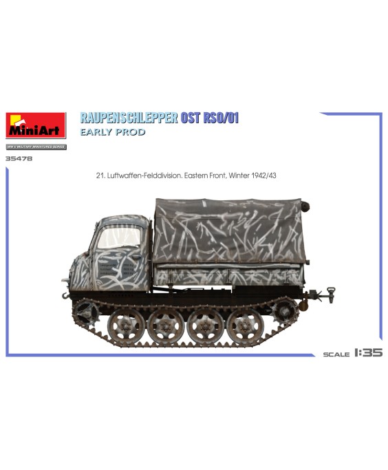 MiniArt RAUPENSCHLEPPER OST RSO/01. EARLY PROD 1/35
