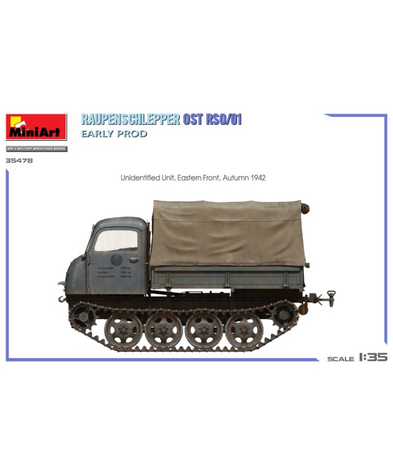 MiniArt RAUPENSCHLEPPER OST RSO/01. EARLY PROD 1/35