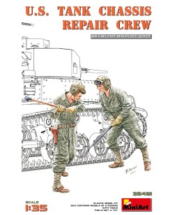 MiniArt U.S. TANK CHASSIS REPAIR CREW 1/35