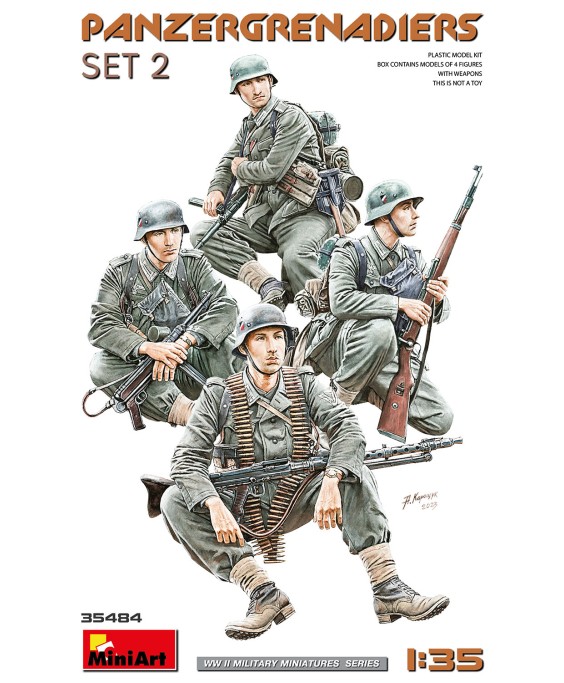 MiniArt PANZERGRENADIERS SET 2 1/35
