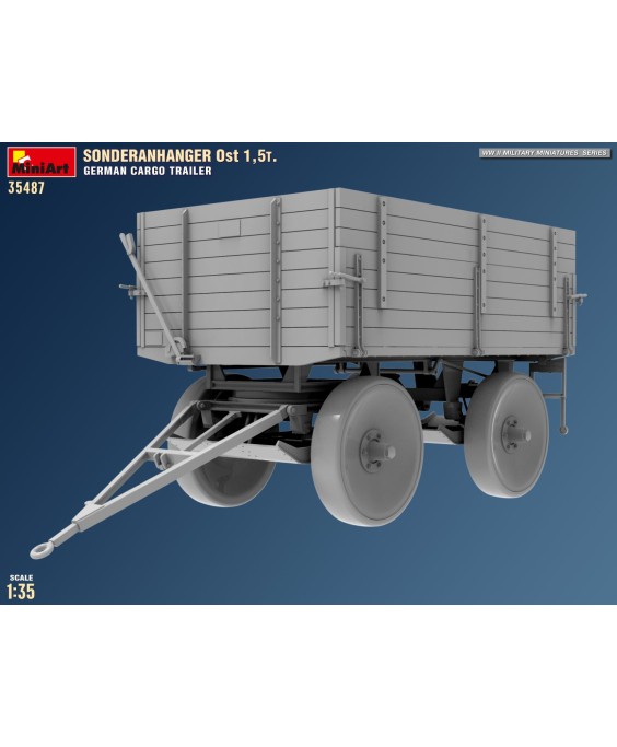 MiniArt Sonderanhanger Ost 1.5t. German Cargo Trailer 1/35