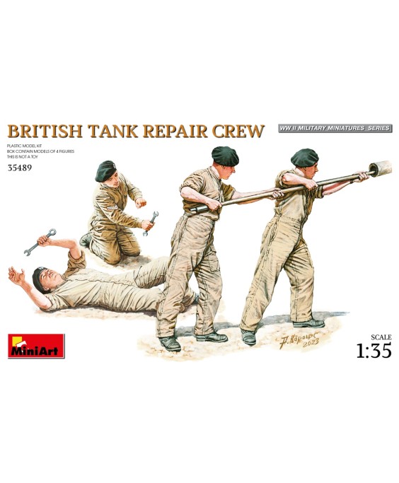 MiniArt BRITISH TANK REPAIR CREW 1/35