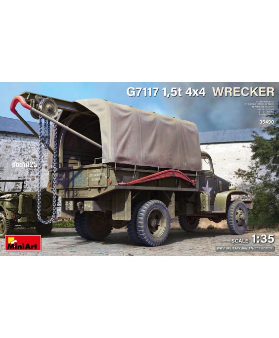 MiniArt G7117 1,5T 4×4 WRECKER 1/35