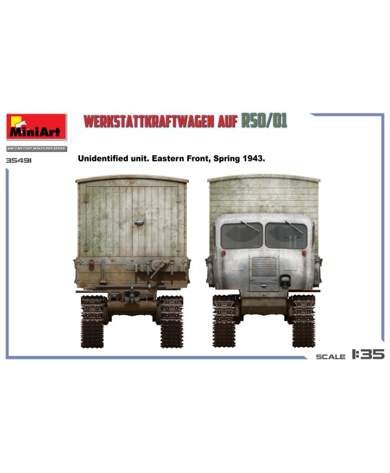 MiniArt Werkstattkraftwagen Auf RSO/01 1/35