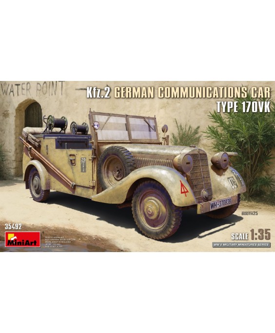 MiniArt Kfz.2 GERMAN COMMUNICATIONS CAR TYPE 170VK 1/35
