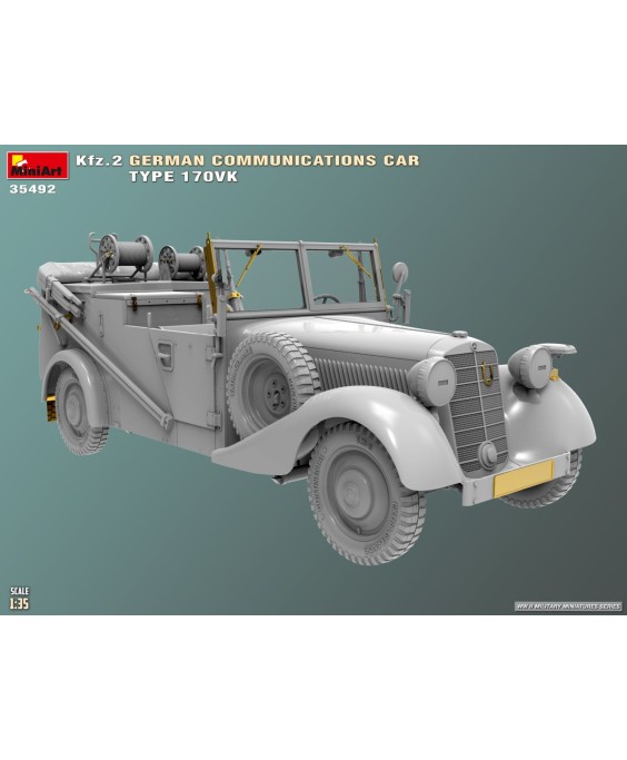 MiniArt Kfz.2 GERMAN COMMUNICATIONS CAR TYPE 170VK 1/35