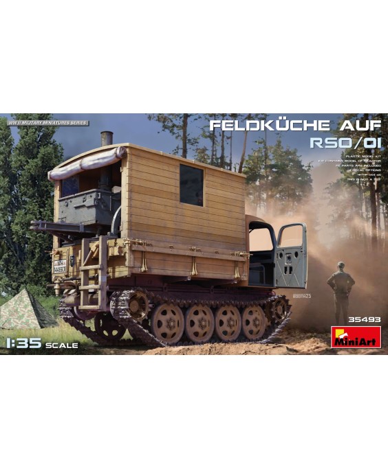 MiniArt Feldküche Auf RSO/01 1/35